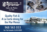 Miramar Restaurant Cabo de Palos Murcia