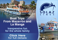 Solaz Lines Boat Trips La Manga & Mazarron