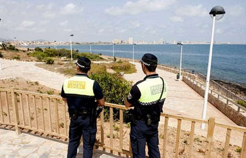 Local police patrols to return to the Mar Menor this summer