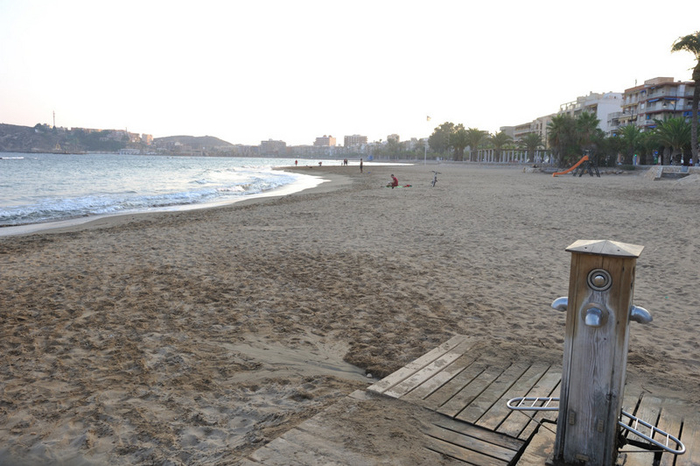 Mazarrón beach activities, summer 2012