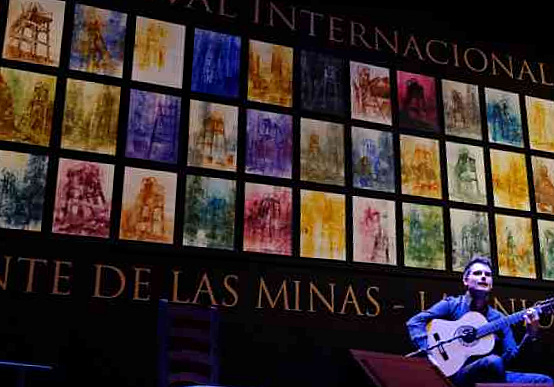 Carlos Piñana and Juan Valderrama at Cante de Las Minas 2012