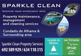 Sparkle Clean property services Condado de Alhama