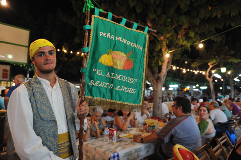 Inaugural night of the Semana de la Huerta y El Mar, Los Alcázares.