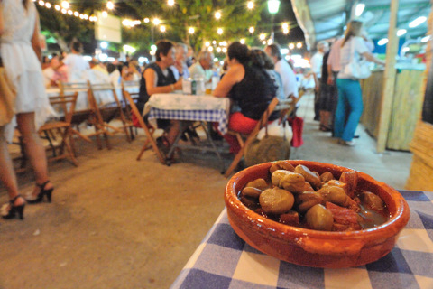 Inaugural night of the Semana de la Huerta y El Mar, Los Alcázares.