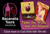 Bacanalia Wine Tours and Excursions around Murcia