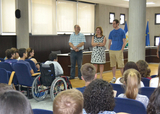 British students in San Pedro del Pinatar exchange