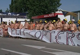  Barcelona firemen bare all in protest at budgetary cuts