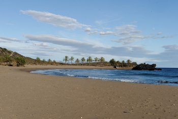 Mazarrón beaches, the Cañada de Gallego section, including Percheles beach.