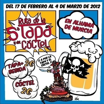 Alhama de Murcia Tapas Route, 17th February to 4th March.