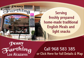 Penny Farthing Restauarant Los Alcazares