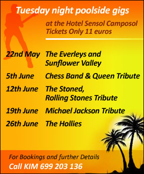 Tropical Nights Bill Board Events
