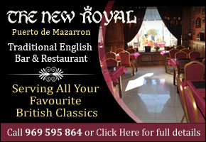 The New Royal Restaurant Puerto de Mazarroni