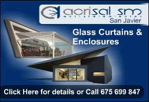 Acrisal Glass Curtains