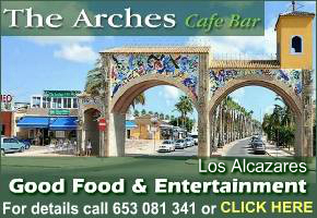 The Arches restaurant Los Alcazares