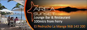 Area Sunset Restaurant La Manga Strip Mar menor