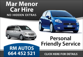 RM Autos Car Rentals Mar Menor